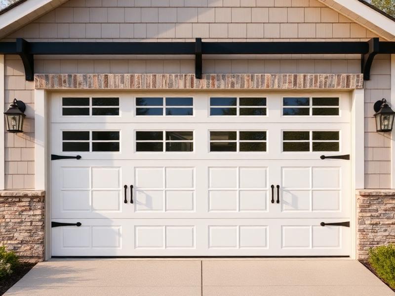Garage Door Installation service - professional garage door technician at work